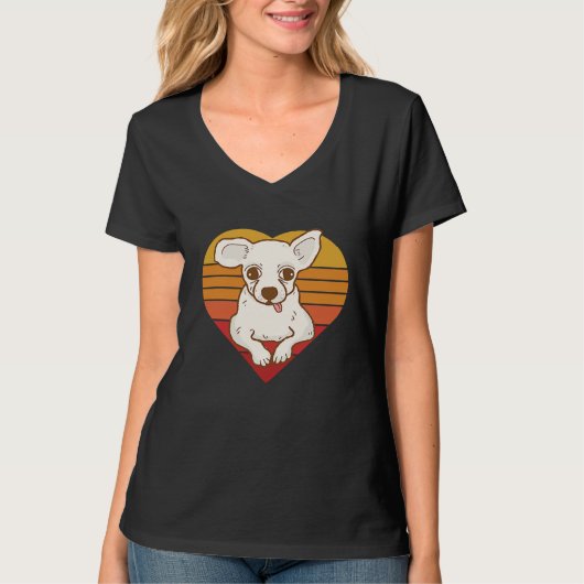 Classic Cute Chihuahua 3 T-shirt (Voorkant)