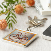 "Classic Cycle" Sleutelhanger (Zijkant)
