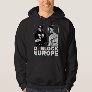 Classic D Block Europe Black and White D Hoodie