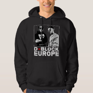Classic D Block Europe Black and White D Hoodie