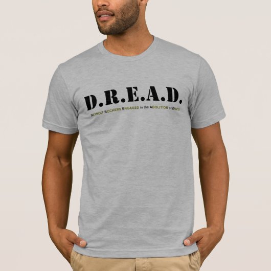 Classic D.R.E.A.D. Kaart T-shirt (WRIF) (Voorkant)