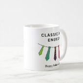 Classic Dad Energy Vaderdag Sweet Koffiemok (Voorkant rechts)