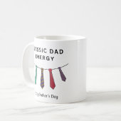 Classic Dad Energy Vaderdag Sweet Koffiemok (Voorkant links)