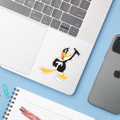 Classic DAFFY DUCK™ Sticker (Laptop met iPhone)