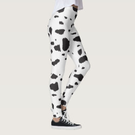 Classic Dalmatian Print Leggings