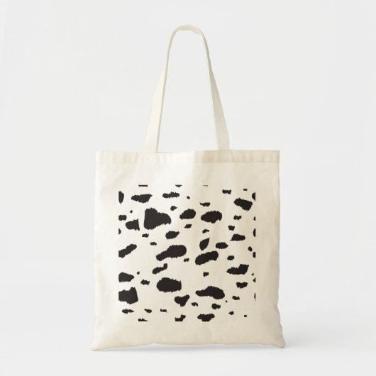 Classic Dalmatian Print Spotted Canvas tas (Voorkant)