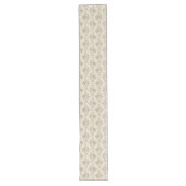 Classic Damask Table Runner Neutraal Victoriaans C Lange Tafelloper (Voorkant)