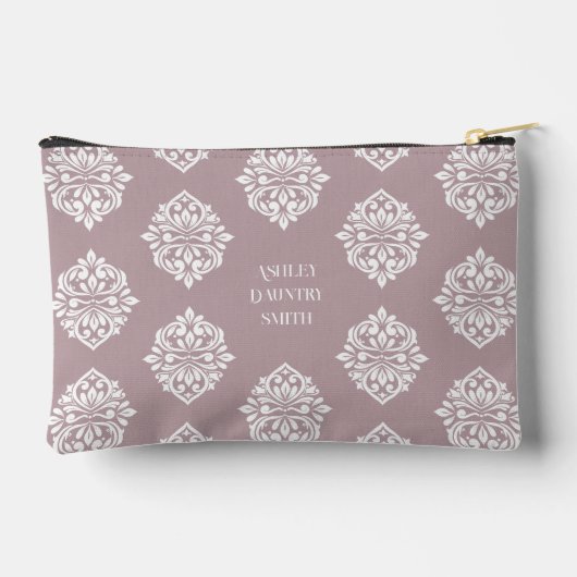 Classic Damask Toscane Bord Roze Etui (Achterkant)