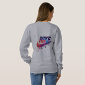 Classic Dames Basic Sweatshirt – Gezellig, Stijlvo (Achterkant volledig)