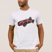 Classic Dancing Pony Abstract T-shirt (Voorkant)