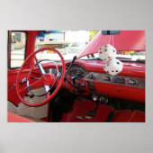 Classic Dangling Dice-foto Poster (Voorkant)