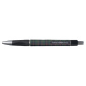 Classic Dark Blue Red Green Plaid Pattern Pen (Voorkant)