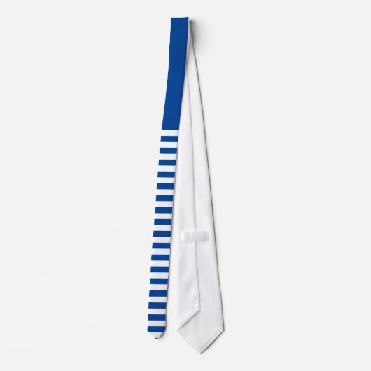 CLASSIC DARK BLUE STRIPED STROPDAS (Achterkant)