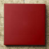 Classic Dark Red #8b0000 Dramatic Accent Tegeltje