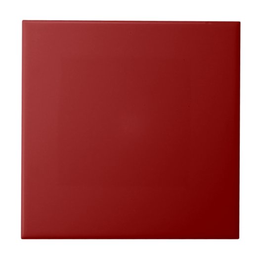 Classic Dark Red #8b0000 Dramatic Accent Tegeltje (Voorkant)