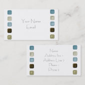 CLASSIC DESIGNER VISITEKAARTJES (Voorkant / Achterkant)