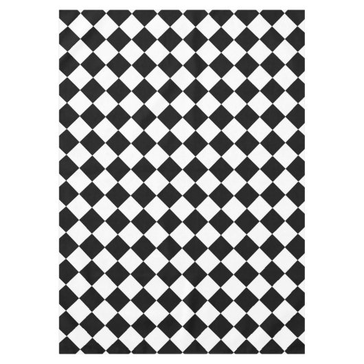Classic Diamond Checker Decor Tafelkleed (Voorkant)