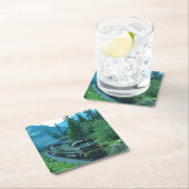 Classic Diesel Train Engine Kartonnen Onderzetters (Insitu)