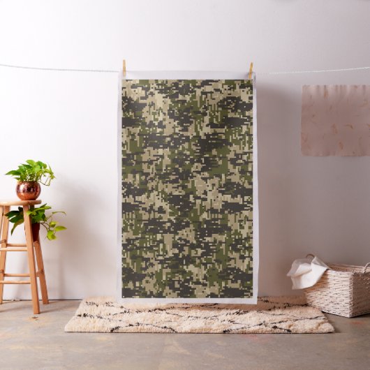 Classic Digital Camouflage  Stof (Voorbeeld)