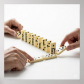 Classic Dominoes Design Poster (Voorkant)