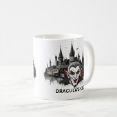 Classic Dracula Vampire Mug Koffiemok (Voorkant rechts)