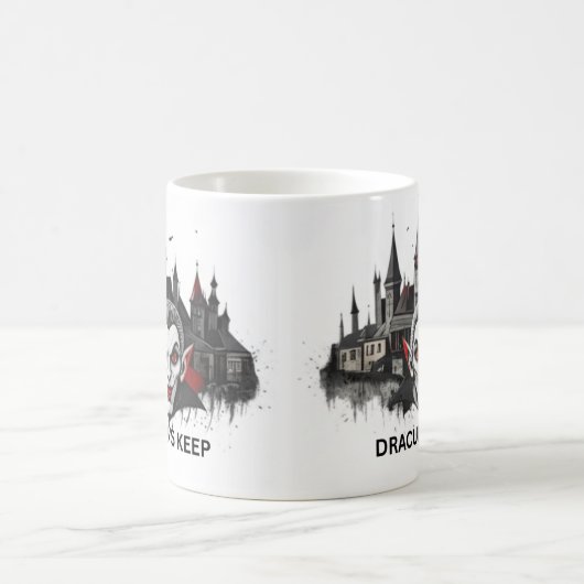 Classic Dracula Vampire Mug Koffiemok (Center)