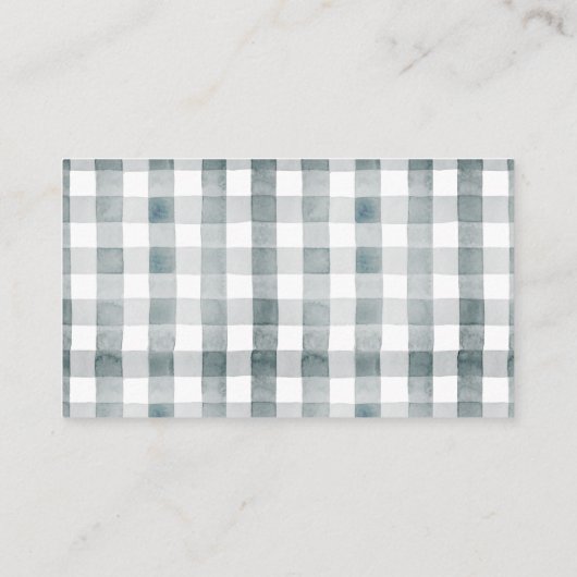 Classic Duck / Mallard Witte Luier Raffle Ticket Informatiekaartje (Achterkant)