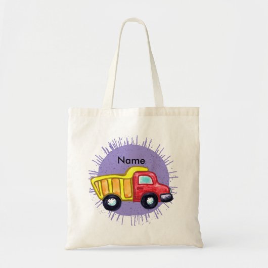 Classic Dump Truck Canvas tas (Voorkant)