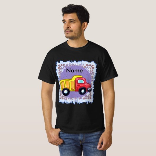 Classic Dump Truck T-shirt (Voorkant volledig)