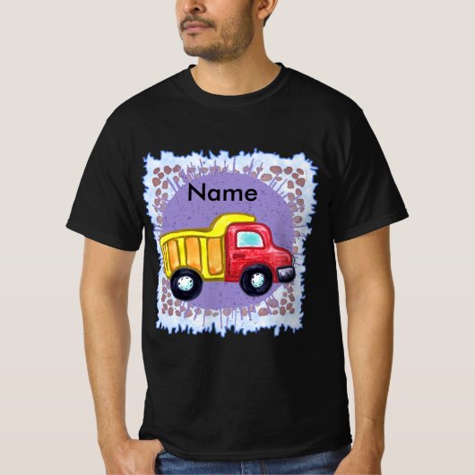 Classic Dump Truck T-shirt (Voorkant)