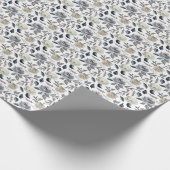 Classic Dusk Floral Cadeaupapier (Hoek)