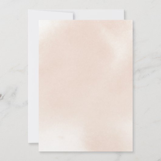 Classic Dusty Roze Spaans Vrijgezellenfeest Kaart (Achterkant)