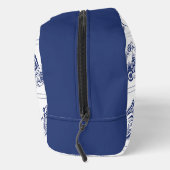 Classic Dutch Blue Delft Tile Floral & Bird Design Toilettasje (Rechts)