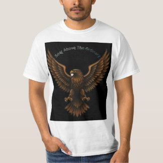 Classic Eagle Design op wit T-shirt Opvallende Mod