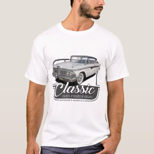 Classic Edsel Cars T-shirt (Voorkant)