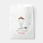 Classic Eenvoudig Snoep Favorieten Verjaardags Ijs Bedankzakje (Voorkant)