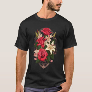 Classic Elegance: bloemenboeket T-shirt