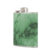 Classic Elegance Luxury | Groene marmer Stone Heupfles (Links)