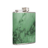 Classic Elegance Luxury | Groene marmer Stone Heupfles (Rechts)