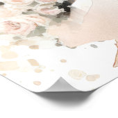 Classic Elegant Bride om Gown Vrijgezellenfeest te Poster (Hoek)