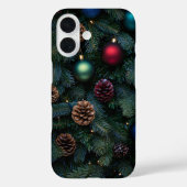 Classic Elegant Christmas Tree Ornaments Case-Mate iPhone Case (Achterkant)