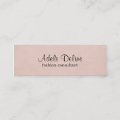 Classic Elegant Consultant Visitekaartje (Voorkant)