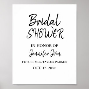 Classic Elegant Copper Wedding Vrijgezellenfeest S Poster