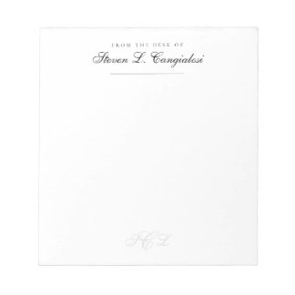 Classic Elegant Custom Letterhead Notitieblok
