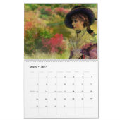 Classic Elegant Dames  Stijl Schilderkunst Kalender (Mar 2027)