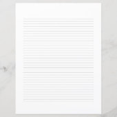 Classic Elegant Monogram Script Stationery (Voorkant)