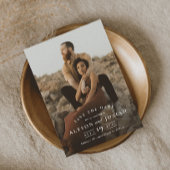 Classic Elegant Photo Wedding Save The Date