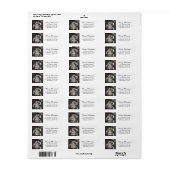 Classic Elegant Religieus Christelijk Heilig Kerst Etiket (Full Sheet)