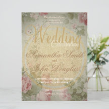 Classic Elegant Roze Rozen Waterverf