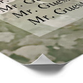 Classic Elegant Roze Rozen Waterverf Poster (Hoek)